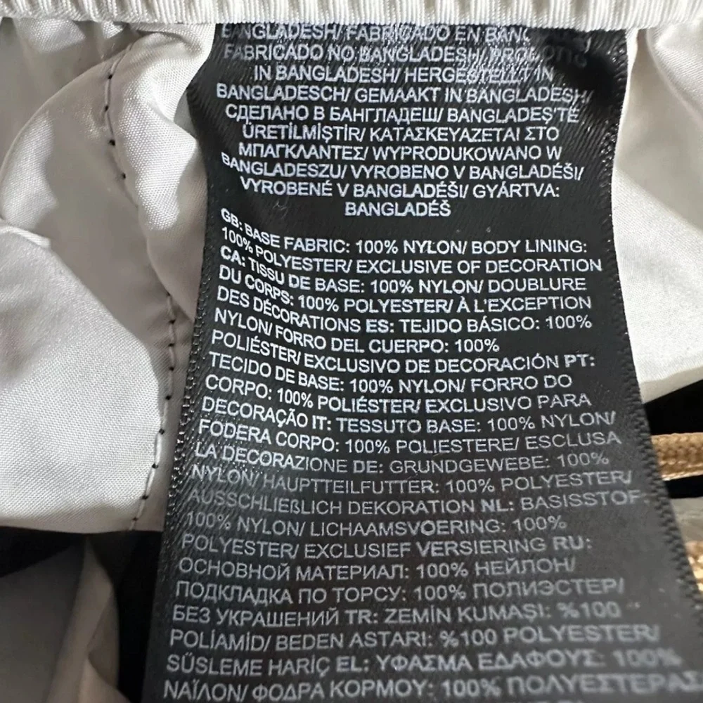 The North Face Women’s Nylon Easy Pants Black and White Color Block - Picture 15 of 16